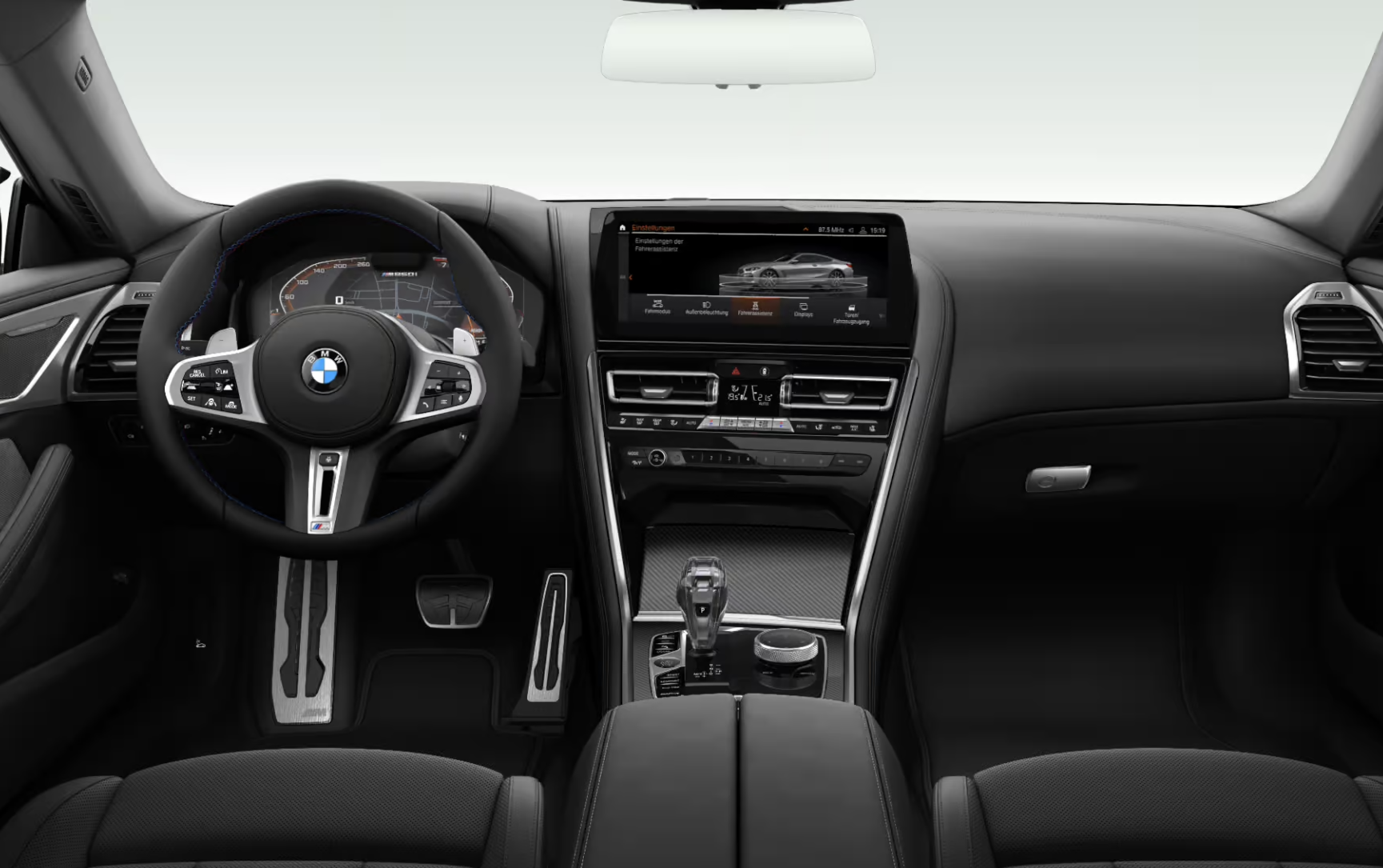BMW 850i xDrive coupé | české předváděcí auto skladem | luxusně sportovní coupé | V8 biturbo 630 koní | černá s černou kůží | plná výbava | nákup online | AUTOiBUY.com